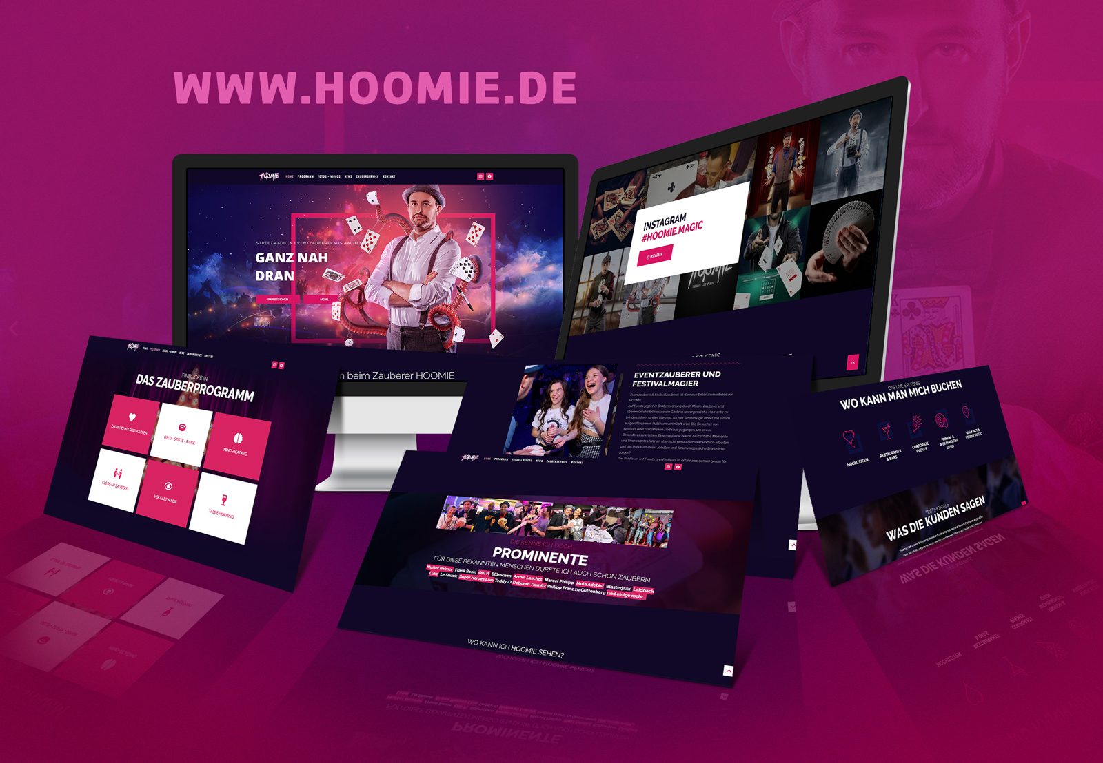 Zauberer Hoomie - Grafikdesign - Sebastian Wiessner - Werbeagentur Aachen